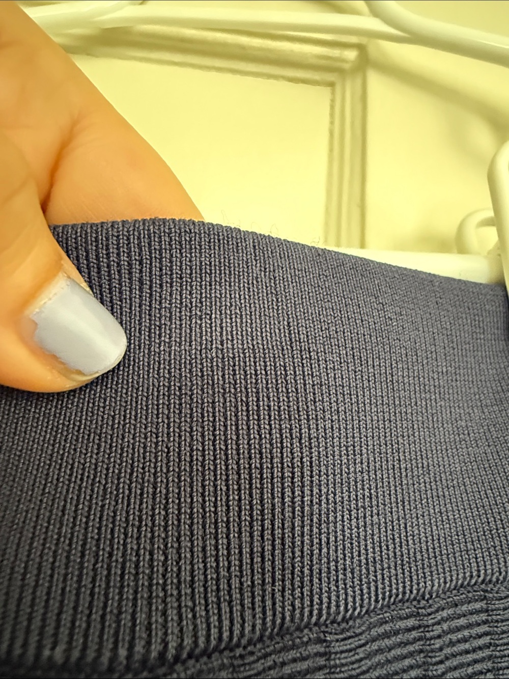 Maeve Navy A-Line Pleated Skirt with Pink, Yellow, Green & Blue Stripes - Picture 6 of 7